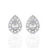 Pear Shape Halo Stud Earrings (1.00 ct.tw.)