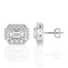 Emerald Halo Stud Earrings (1.00 ct.tw.)