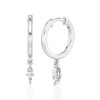14K White Gold