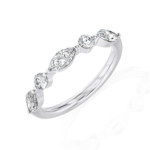 14K White Gold