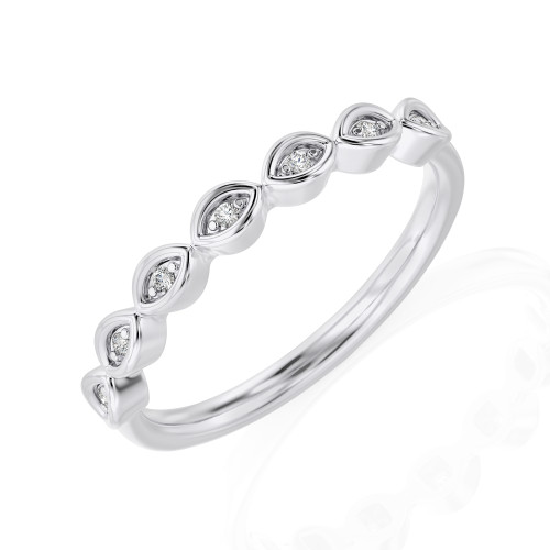 14K White Gold