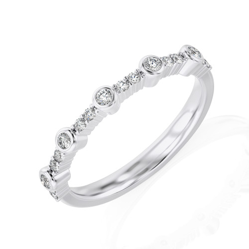 14K White Gold