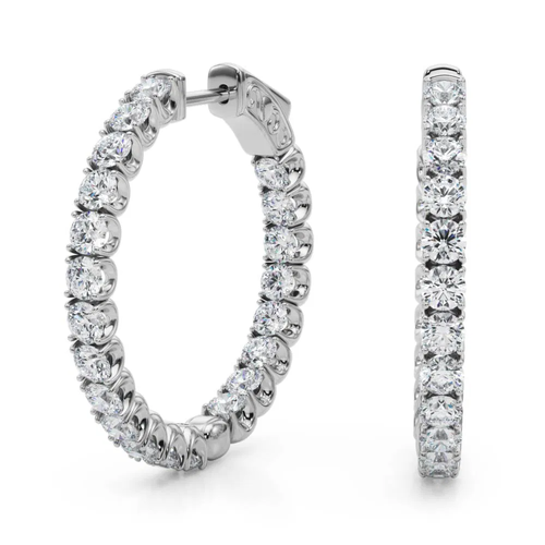 14K White Gold