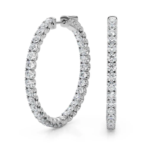14K White Gold