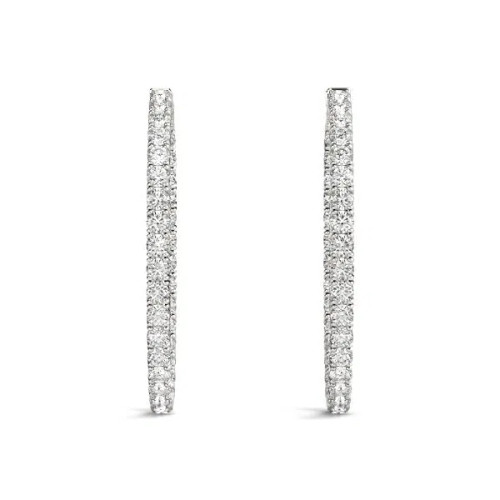 14K White Gold