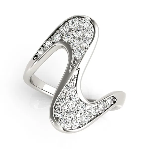 Wave Fashion Lab Grown Diamond Ring (0.24 ct.tw.)