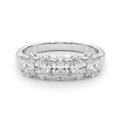 Five-Stone Oval Diamond Wedding Ring (1.00 ct.tw.)