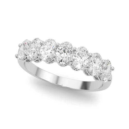 Seven-Stone Oval Diamond Wedding Ring (1.00 ct.tw.)