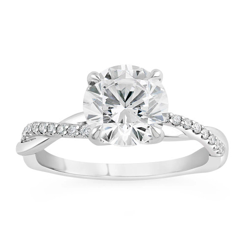Brilliant-cut Round Diamond Engagement Ring (2.12 ct.tw.)