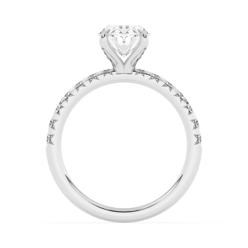Oval-Cut Diamond Engagement Ring (2.45 ct.tw.)