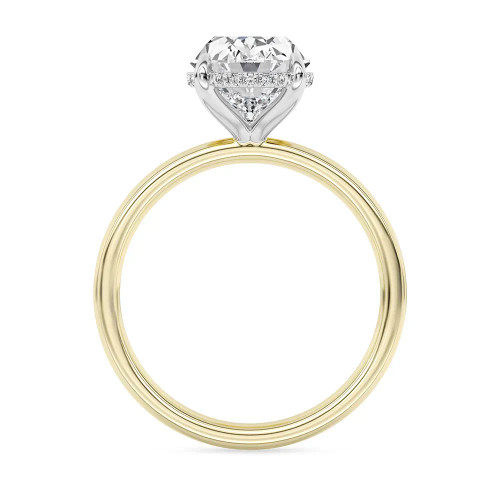 Oval-Cut Diamond Engagement Ring (3.09 ct.tw.)