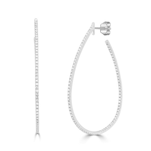 14K White Gold