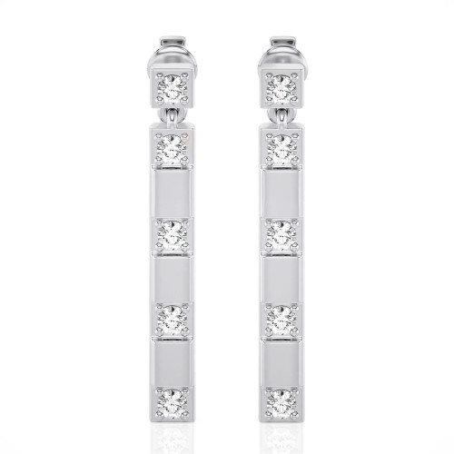 14K White Gold