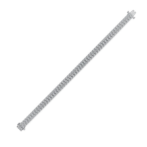 Lab Grown 6.6 Ct Diamond Tennis Bracelet