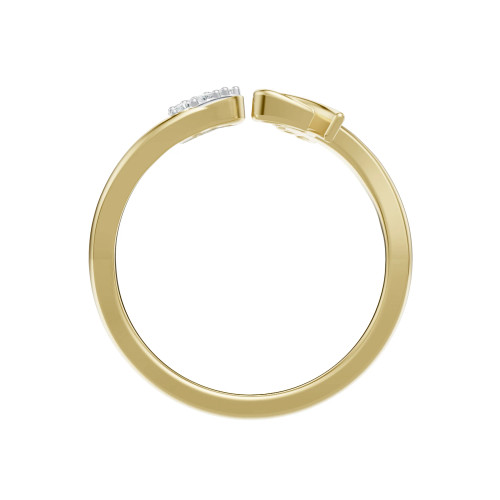 Lab Grown 0.08 Ct Round Diamond Wedding Band Ring