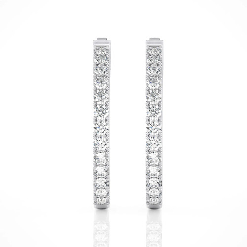 14K White Gold