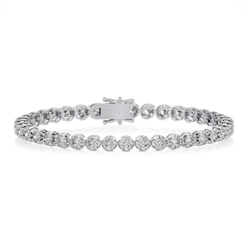 14K White Gold