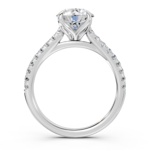 Round Brilliant Hidden Halo Ring (2.27 cttw)