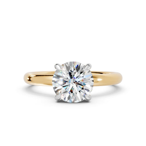 Round Solitaire with Hidden Halo (1.25 cttw)