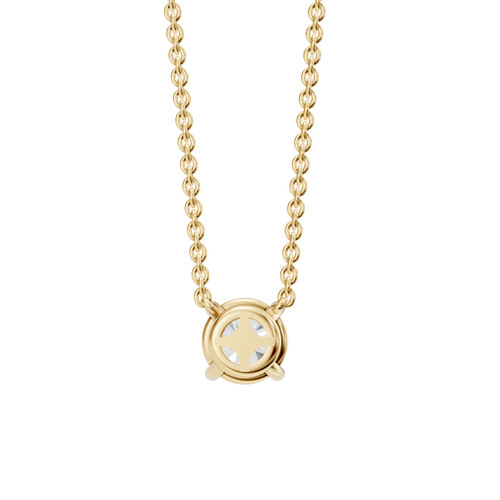 Round Solitaire Pendant Necklace (0.50 ct.tw.)