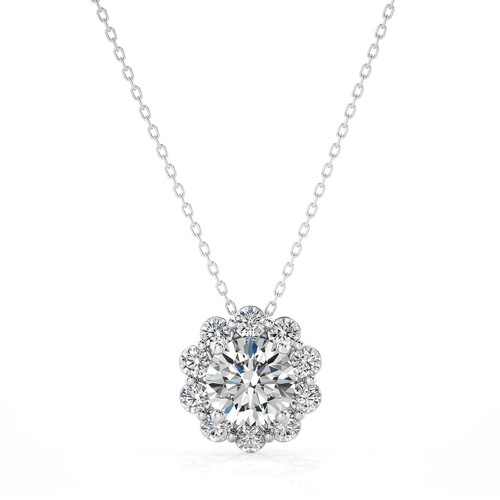 14K White Gold