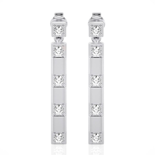 14K White Gold