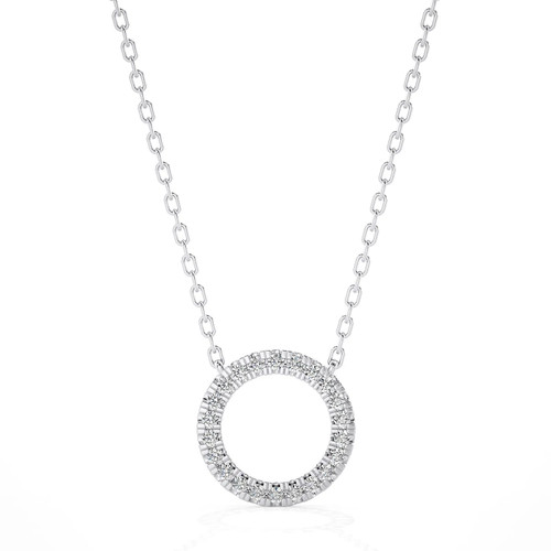 14K White Gold
