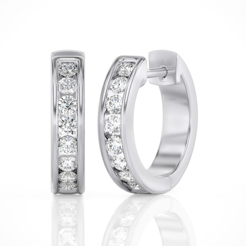 14K White Gold