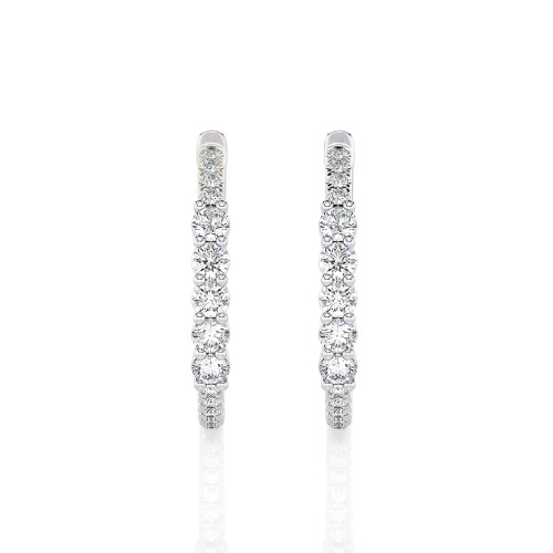 14K White Gold