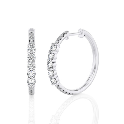 14K White Gold