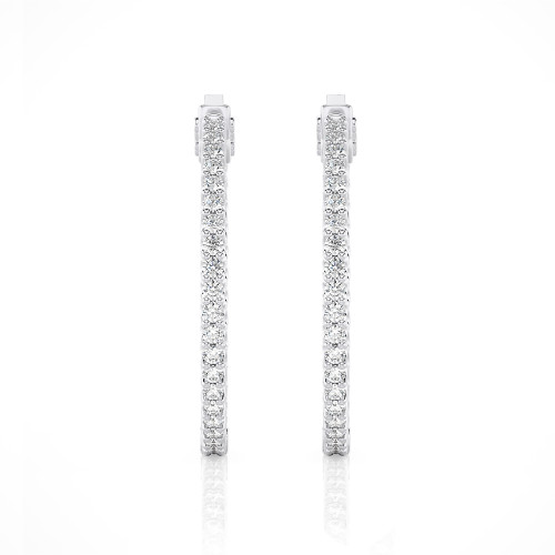 14K White Gold