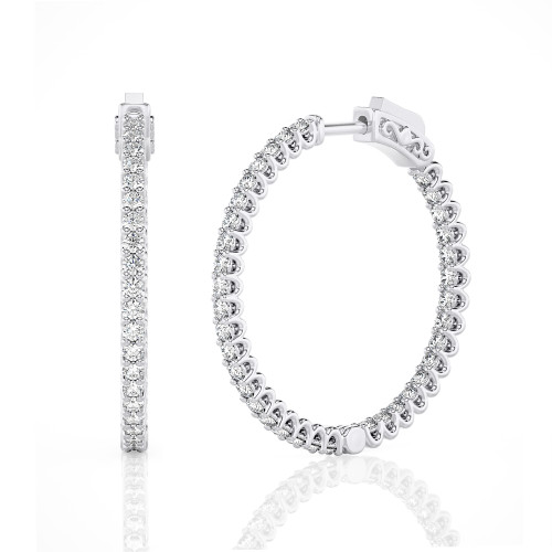 14K White Gold