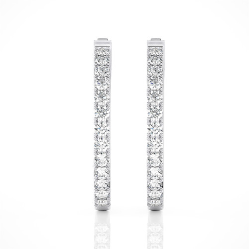 14K White Gold