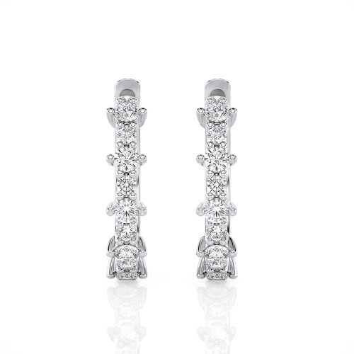 14K White Gold