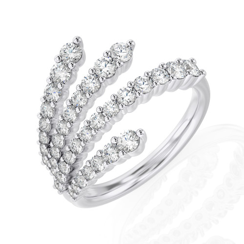 14K White Gold