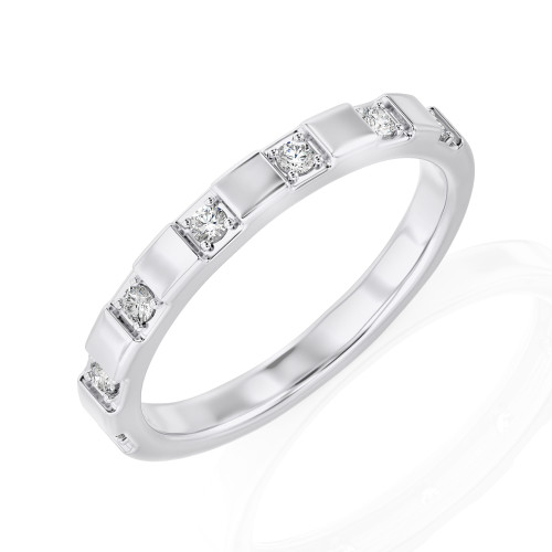 14K White Gold