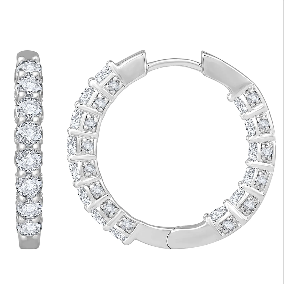 Lab Grown Diamond Earrings (2.95 ct.tw.)