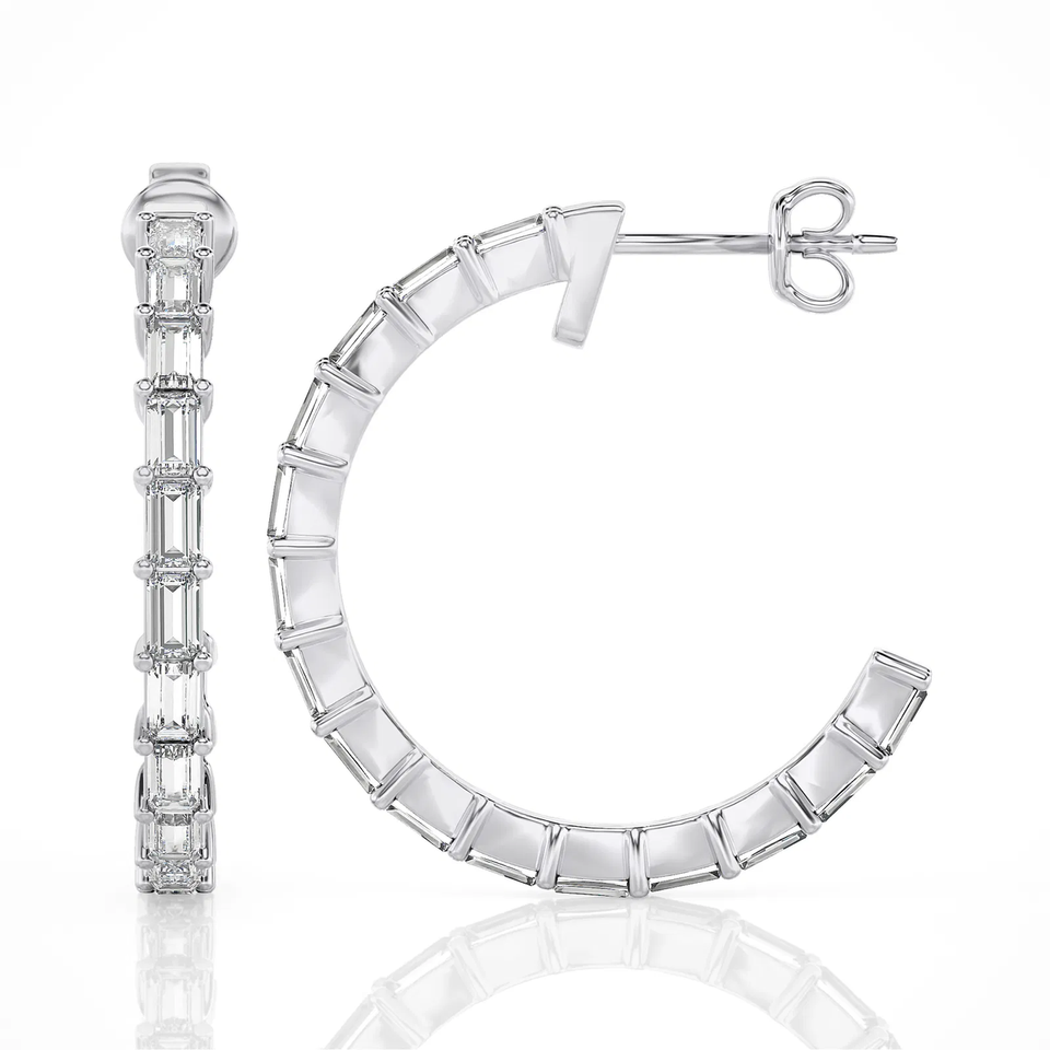 14K White Gold
