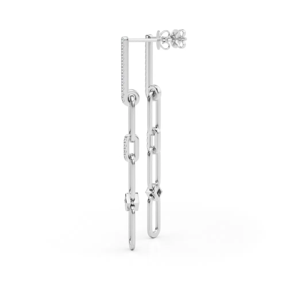 18K White Gold