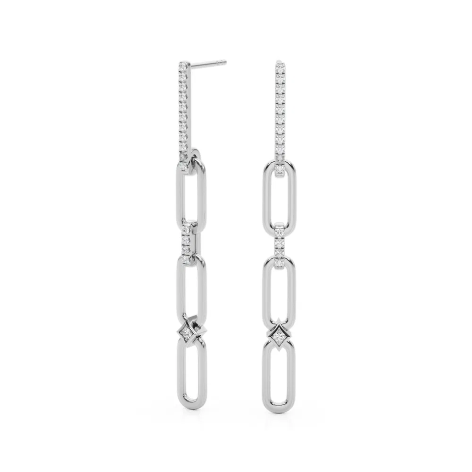 18K White Gold