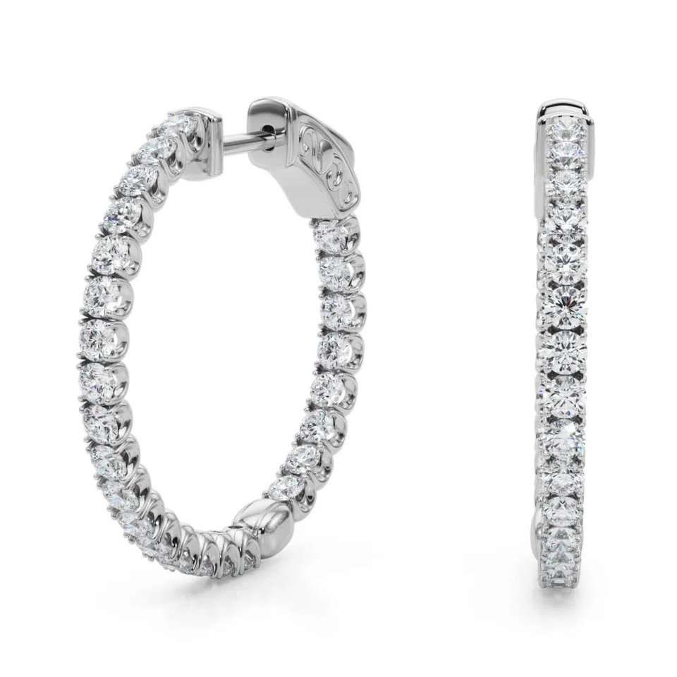 14K White Gold