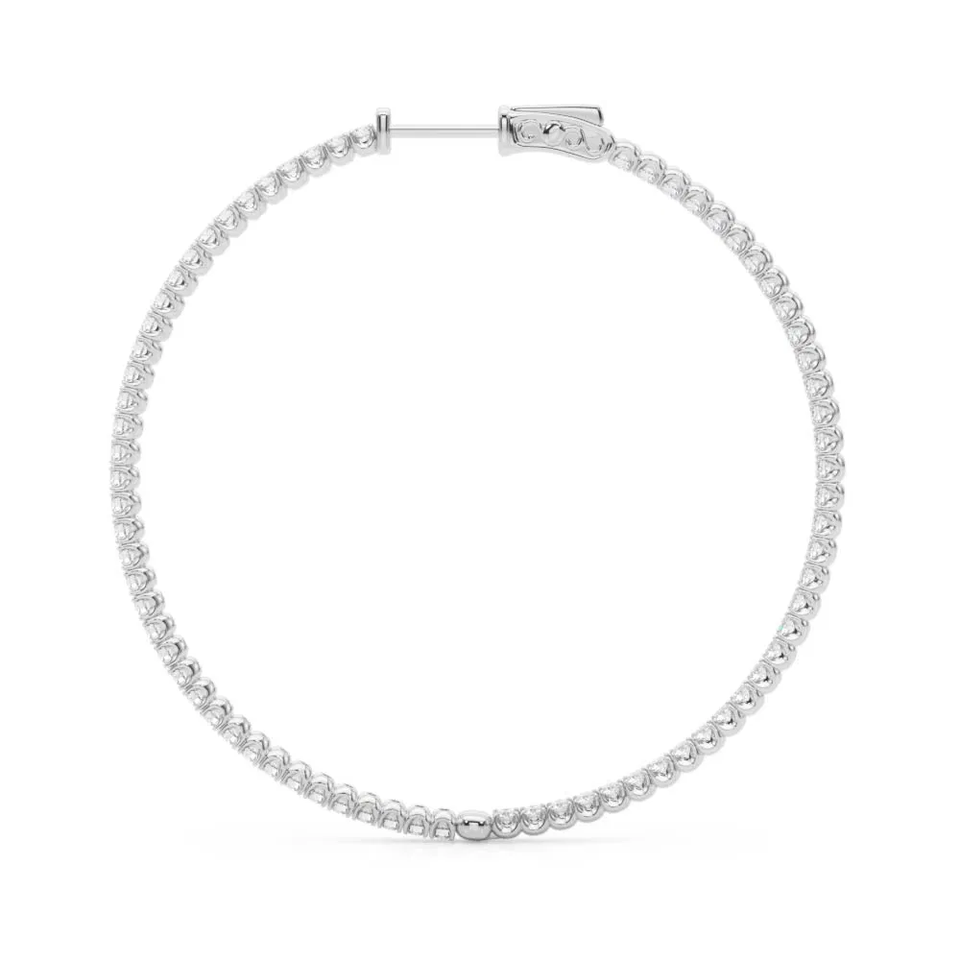 14K White Gold