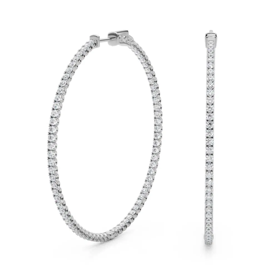 14K White Gold