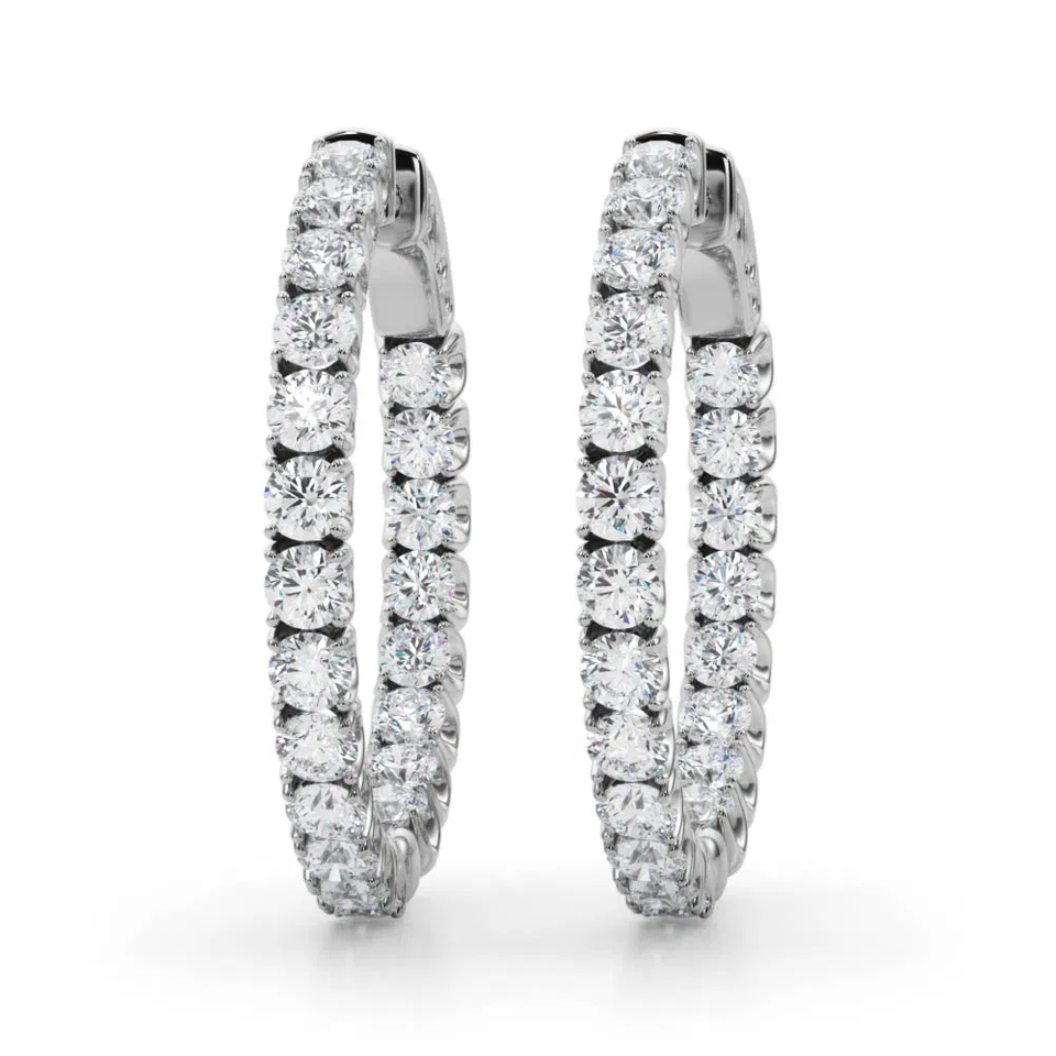 14K White Gold