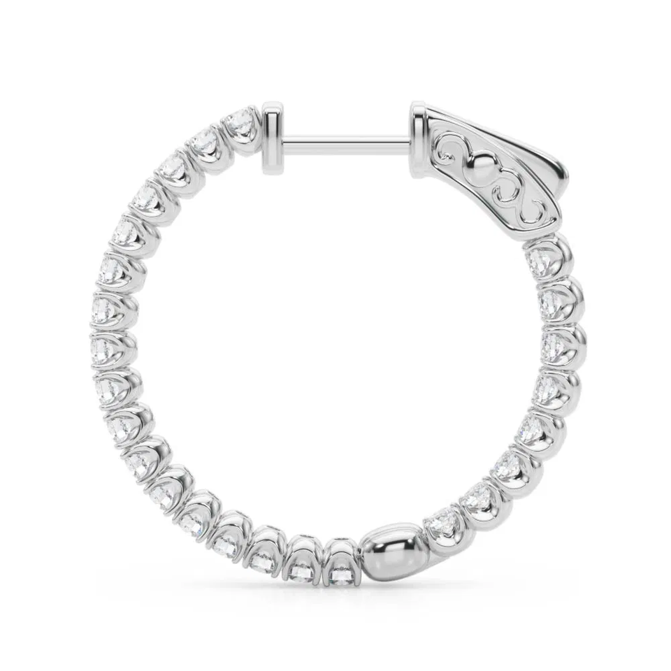 14K White Gold