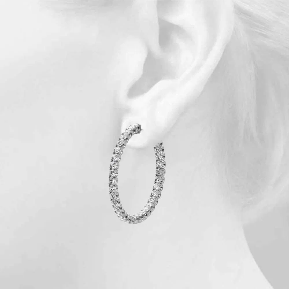 14K White Gold
