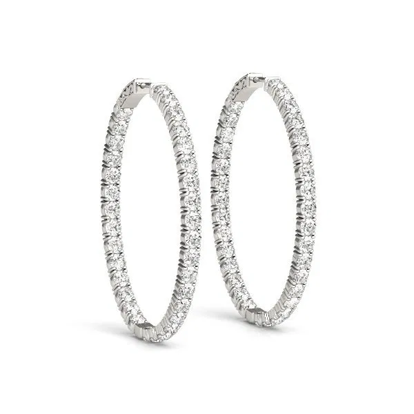 18K White Gold