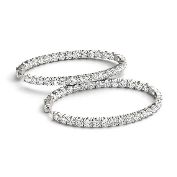18K White Gold
