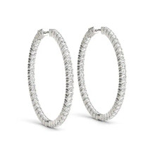 18K White Gold