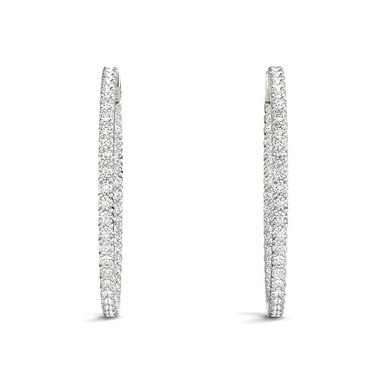 18 K White Gold